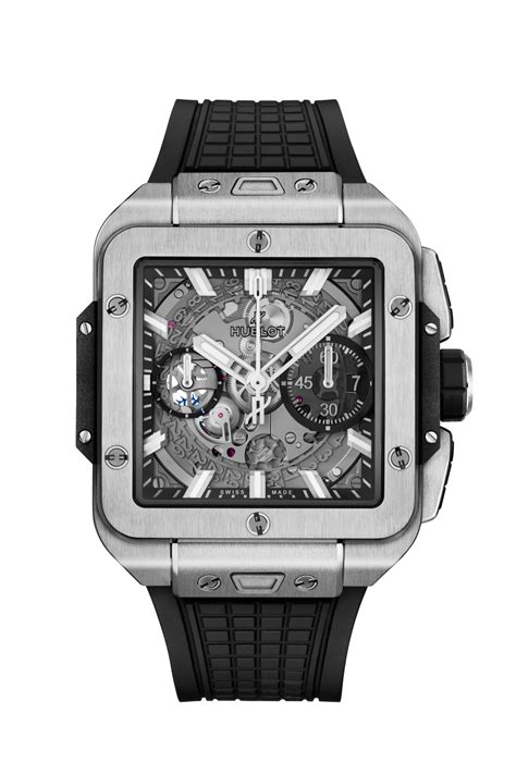 hublot watches square|who owns hublot watches.